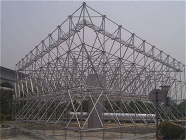红河仓储物流网架加工厂家案例
